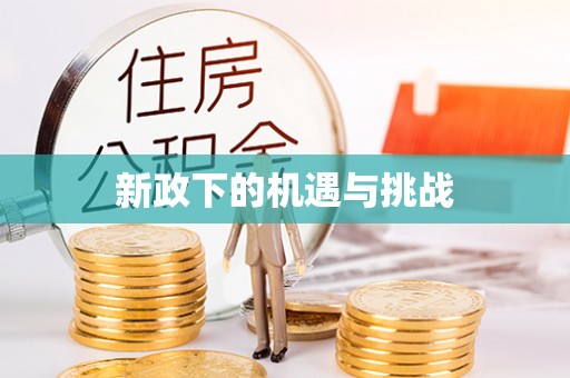 于洪新政下的机遇与挑战
