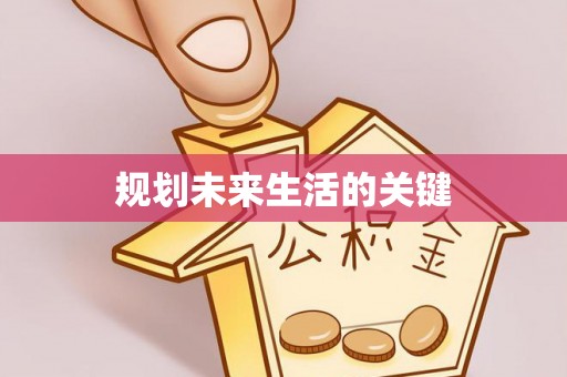 于洪规划未来生活的关键