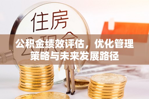 于洪公积金绩效评估，优化管理策略与未来发展路径