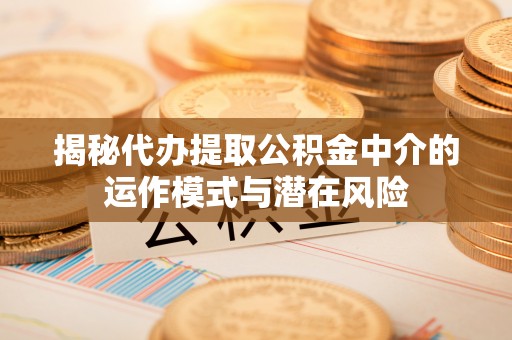 于洪揭秘代办提取公积金中介的运作模式与潜在风险