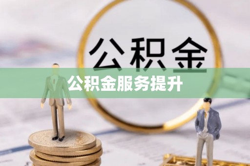 于洪公积金服务提升