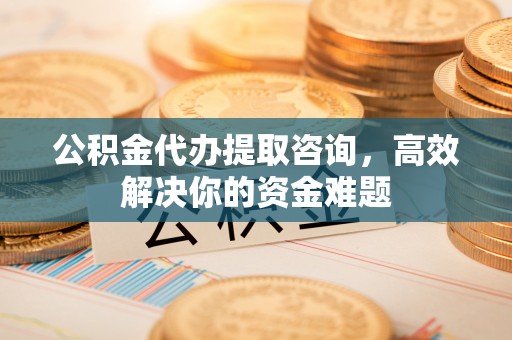 于洪公积金代办提取咨询，高效解决你的资金难题
